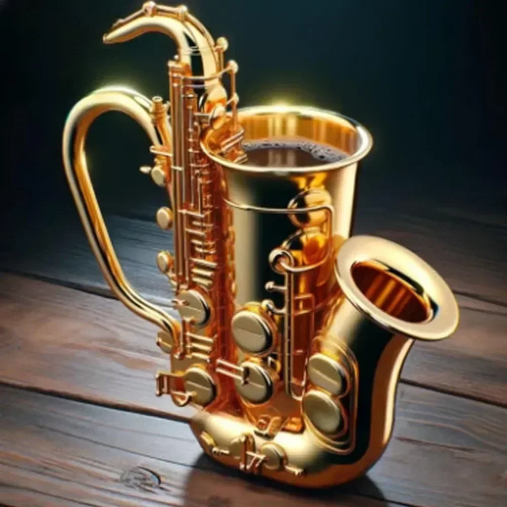 Fun Durable Car Shaped Coffee Cup Handcrafted Stainless Steel