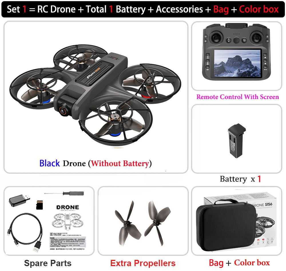 S156 Drone HD Dual-Camera Aerial Photography