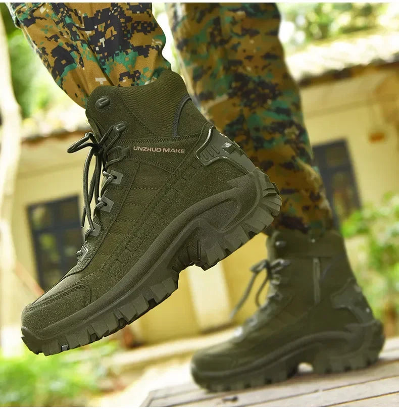Men's High-top Desert Waterproof Tactical Boots