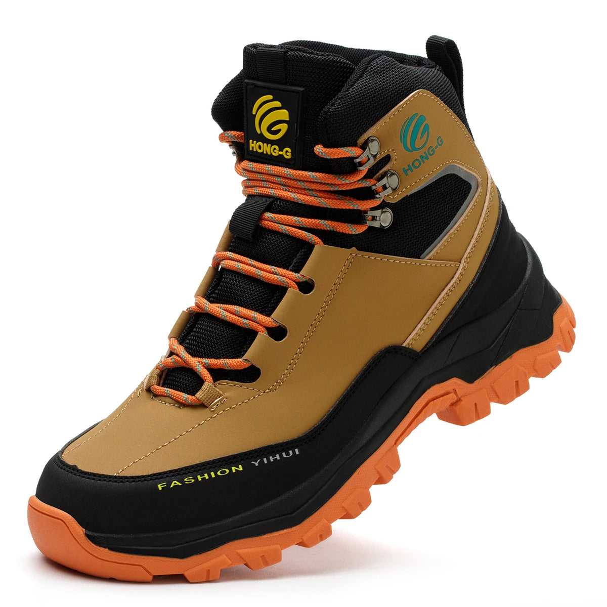 Men's Waterproof Steel Toe Work Boots
