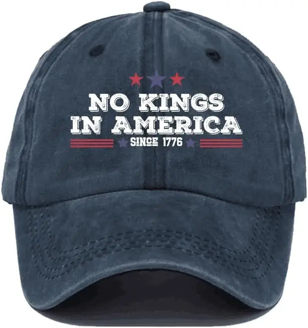 No Kings in America Unisex Baseball Cap