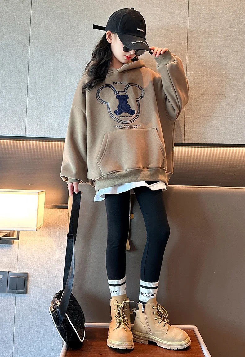 Girl hoodie Fashion Trends Cartoon printed
