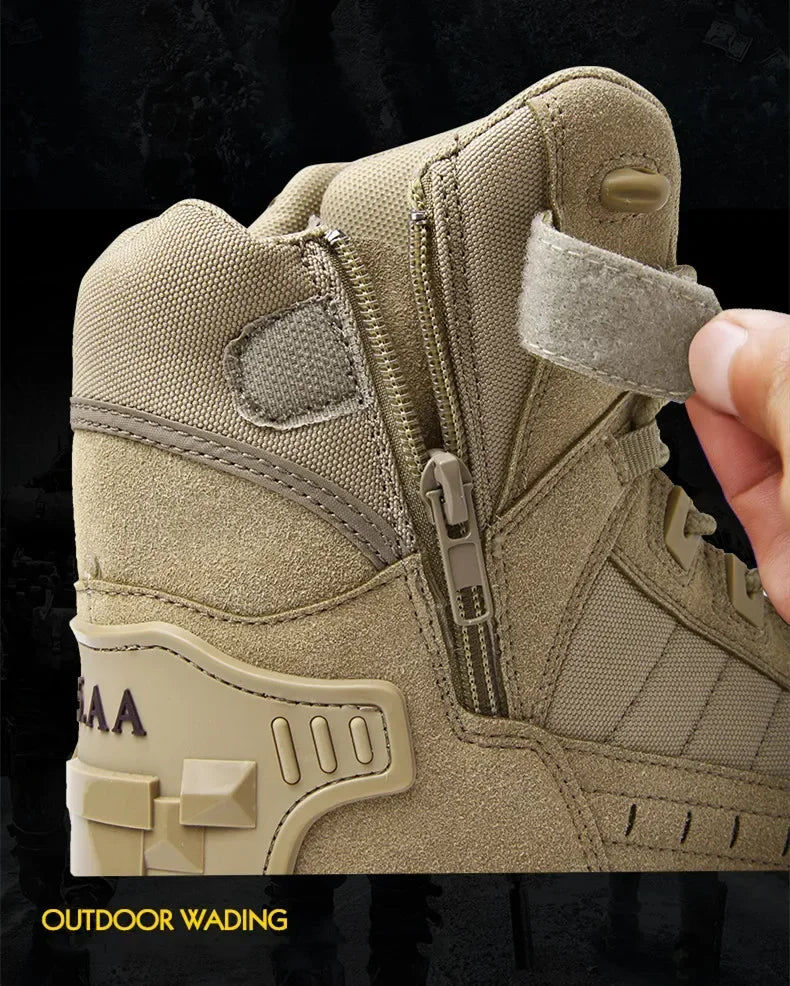 Men's High-top Desert Waterproof Tactical Boots