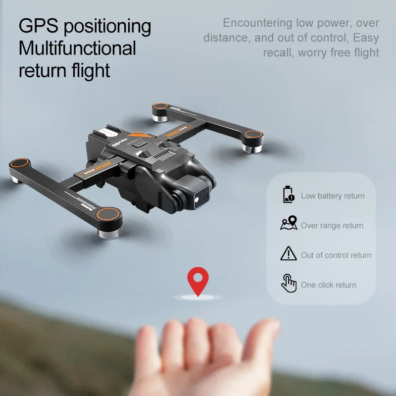 2025 RG700 PRO RC Drone Obstacle Avoidance d 4K Dual Camera