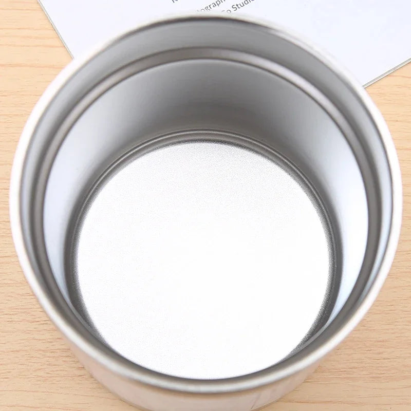 Stainless Aesthetic Cold Steel Mug With Lid 600ml