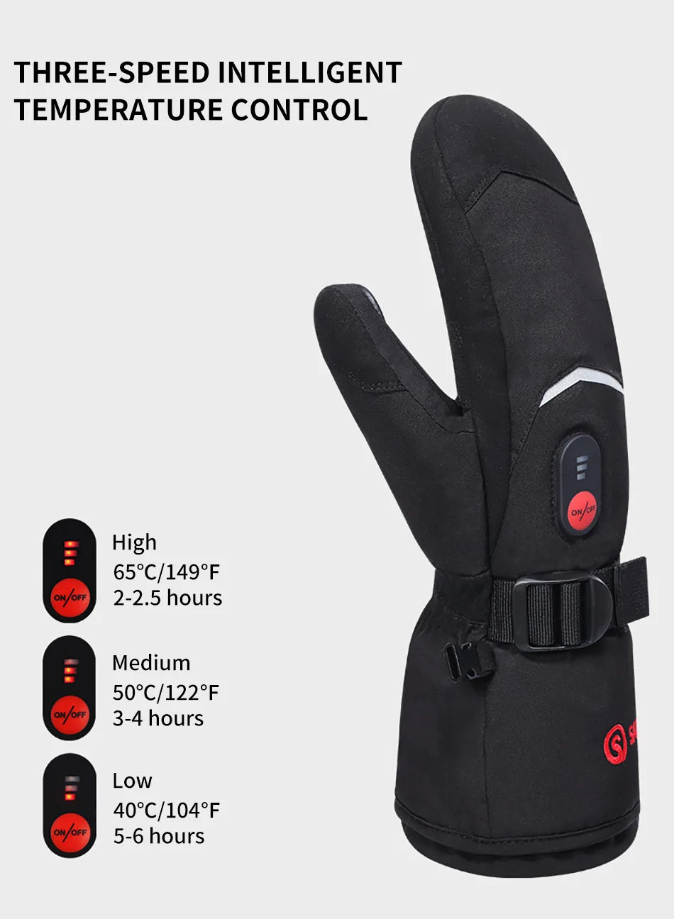 Savior Heat Rechargeable Heated Mittens