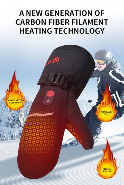 Savior Heat Rechargeable Heated Mittens