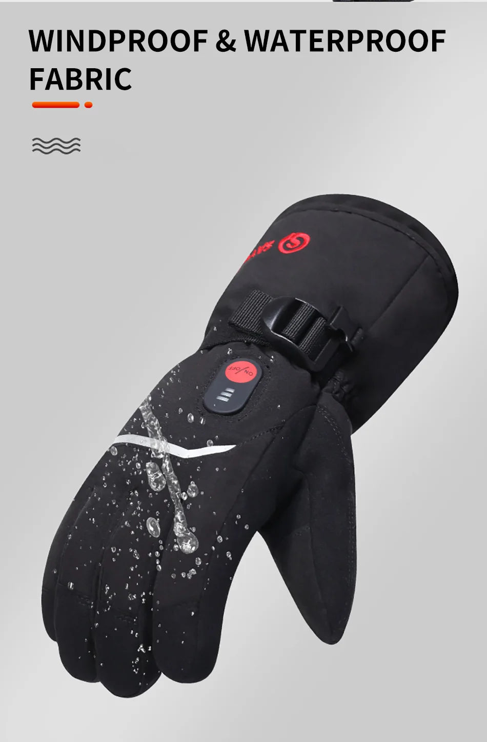 Savior Heat Rechargeable Heated Mittens