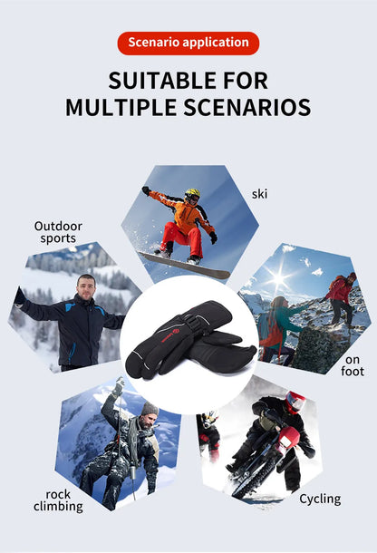 Savior Heat Rechargeable Heated Mittens