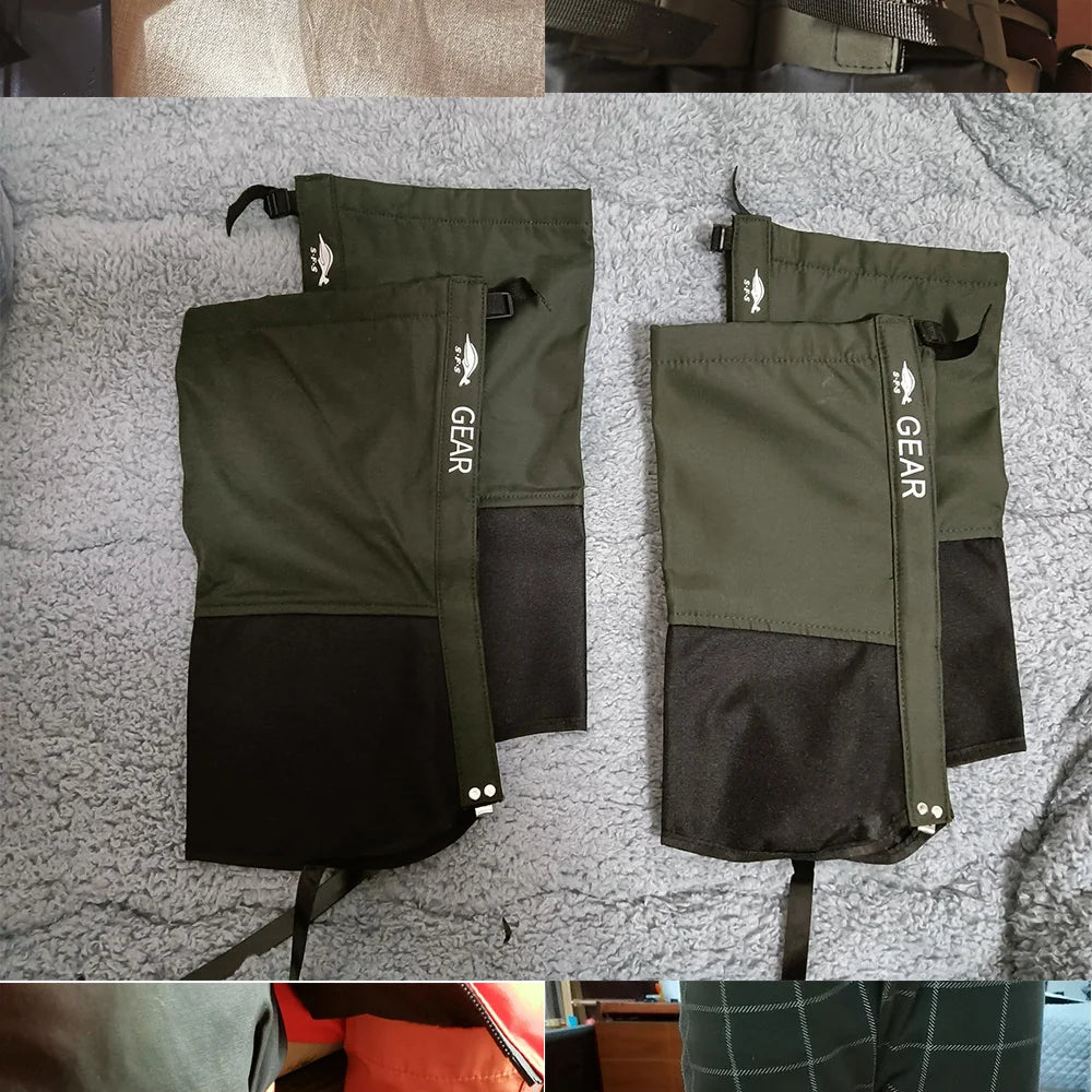 Outdoor Travel Leg Warmers Hiking Leg Gaiter Waterproof