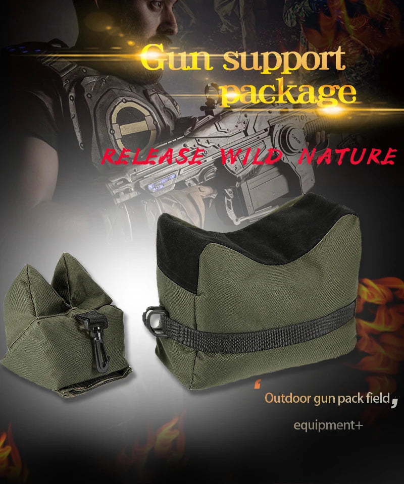 Shooting Gun Bag Front Rear Rifle Support