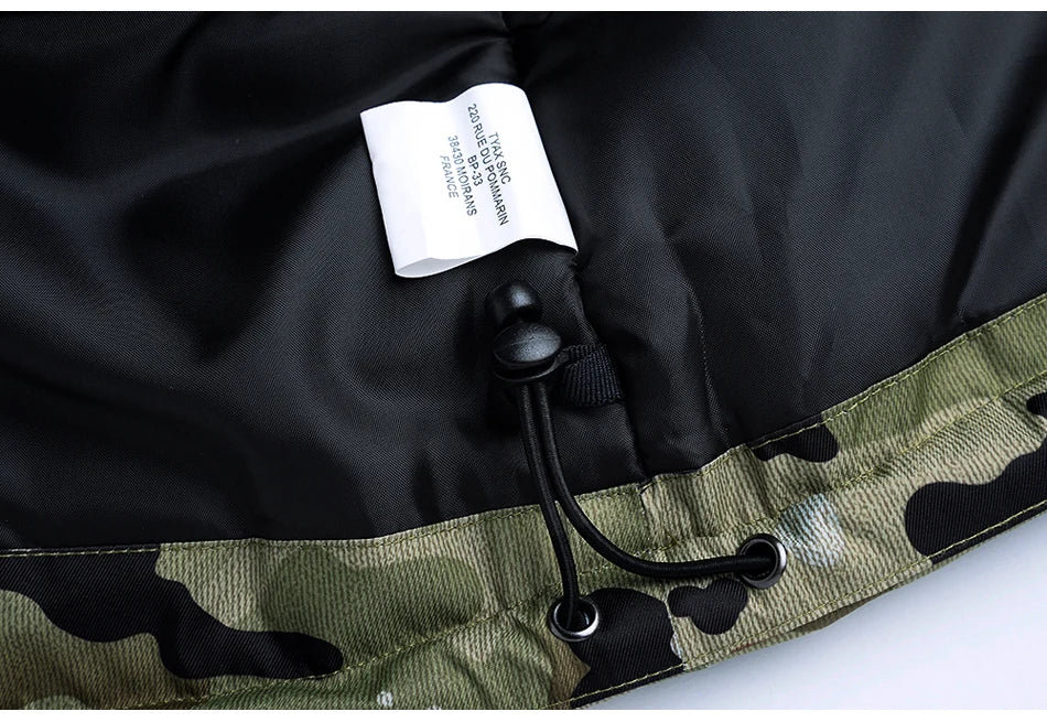 Men's Camouflage Ski Suit Waterproof