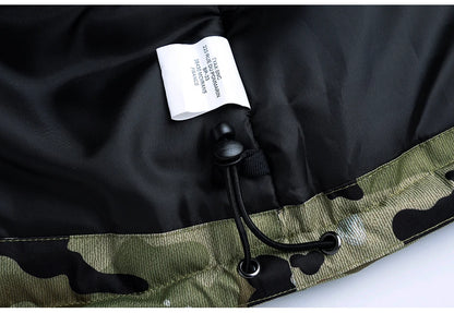 Men's Camouflage Ski Suit Waterproof