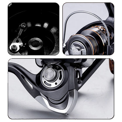 Fishing Rod and Reel Combo Carbon Fiber Rod