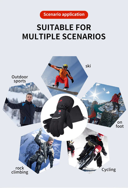 Savior Heat Rechargeable Heated Mittens