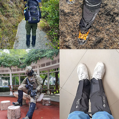 Outdoor Travel Leg Warmers Hiking Leg Gaiter Waterproof