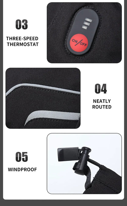 Savior Heat Rechargeable Heated Mittens