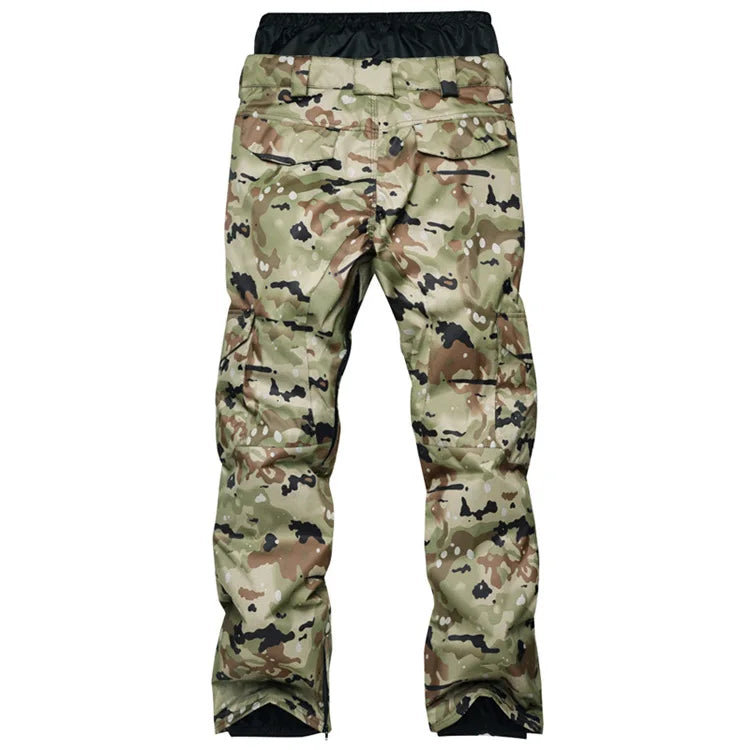Men's Camouflage Ski Suit Waterproof