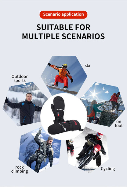 Savior Heat Rechargeable Heated Mittens