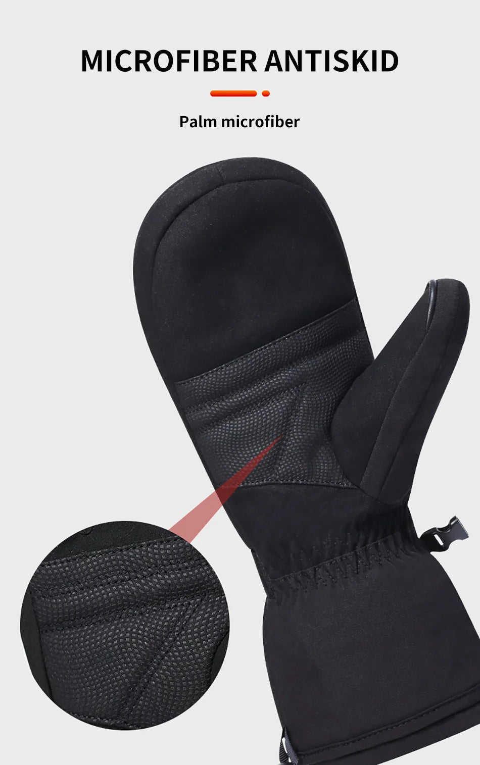 Savior Heat Rechargeable Heated Mittens