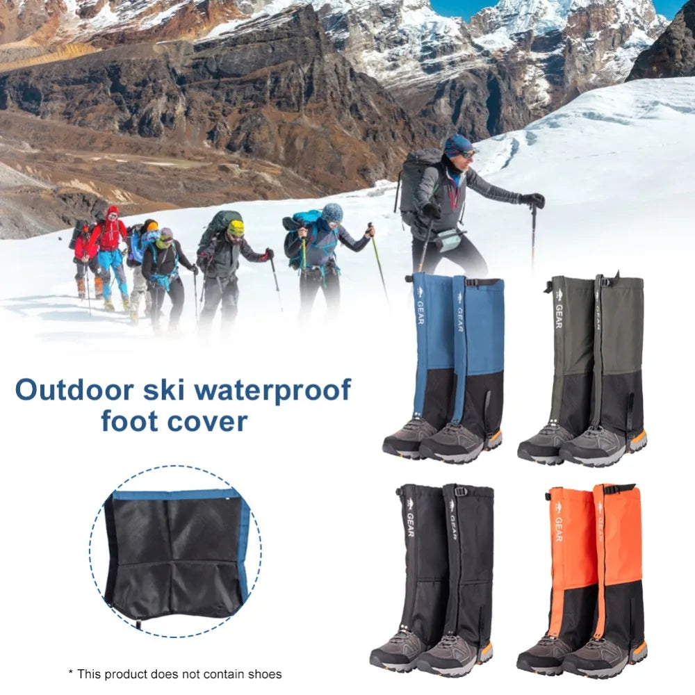 Outdoor Travel Leg Warmers Hiking Leg Gaiter Waterproof
