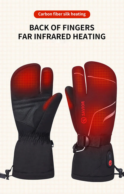 Savior Heat Rechargeable Heated Mittens