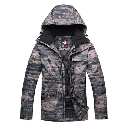Men's Camouflage Ski Suit Waterproof