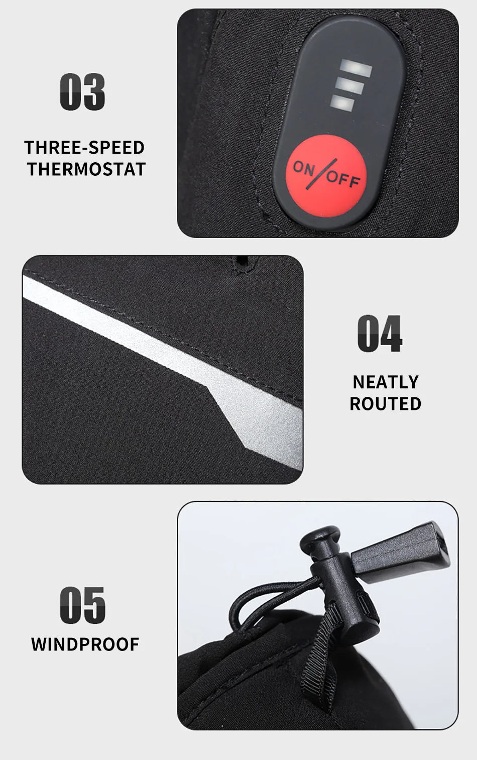 Savior Heat Rechargeable Heated Mittens