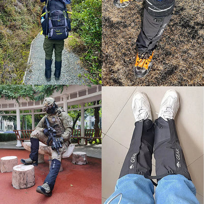 Outdoor Travel Leg Warmers Hiking Leg Gaiter Waterproof