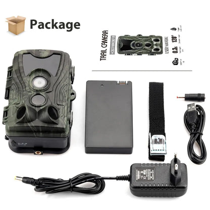 Hunting Trail Camera With 5000Mah Lithium Battery