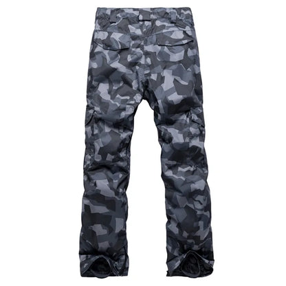 Men's Camouflage Ski Suit Waterproof