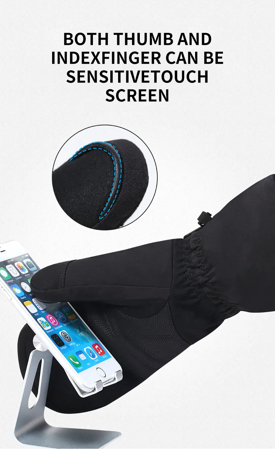 Savior Heat Rechargeable Heated Mittens