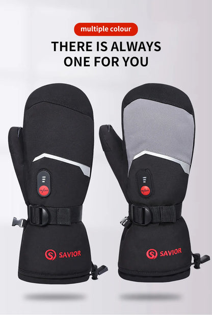 Savior Heat Rechargeable Heated Mittens