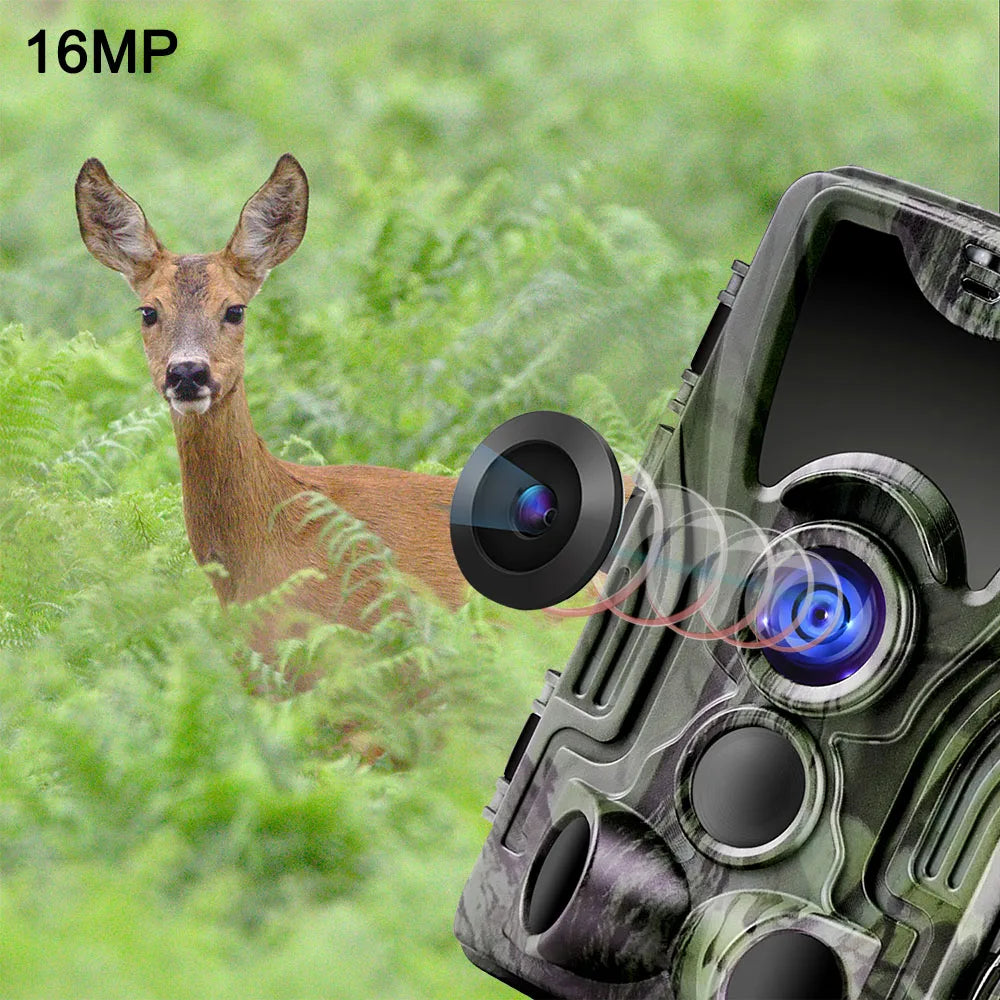 Hunting Trail Camera With 5000Mah Lithium Battery