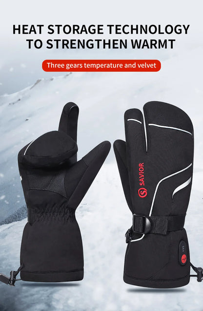 Savior Heat Rechargeable Heated Mittens