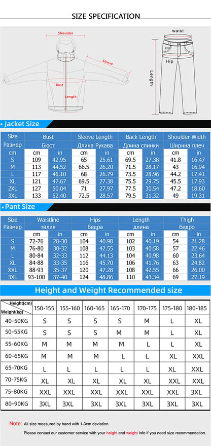 Snow Mountain  Ski Suits for Men Women Couples Windproof Waterproof