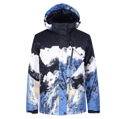 Snow Mountain  Ski Suits for Men Women Couples Windproof Waterproof