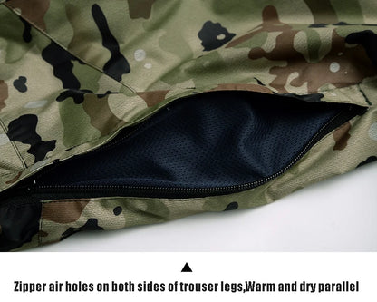 Men's Camouflage Ski Suit Waterproof