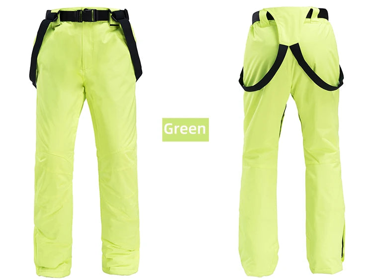 Snow Mountain  Ski Suits for Men Women Couples Windproof Waterproof