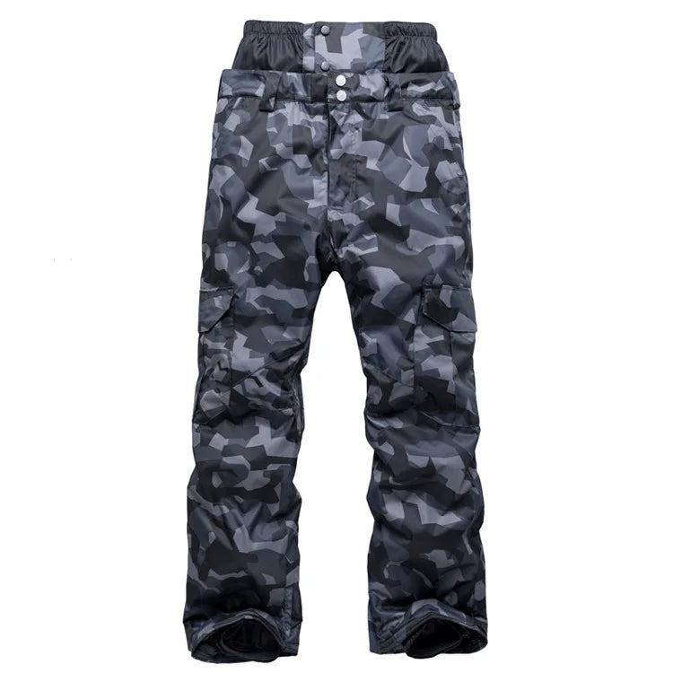 Men's Camouflage Ski Suit Waterproof