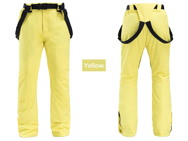 Snow Mountain  Ski Suits for Men Women Couples Windproof Waterproof