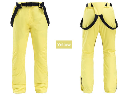 Snow Mountain  Ski Suits for Men Women Couples Windproof Waterproof