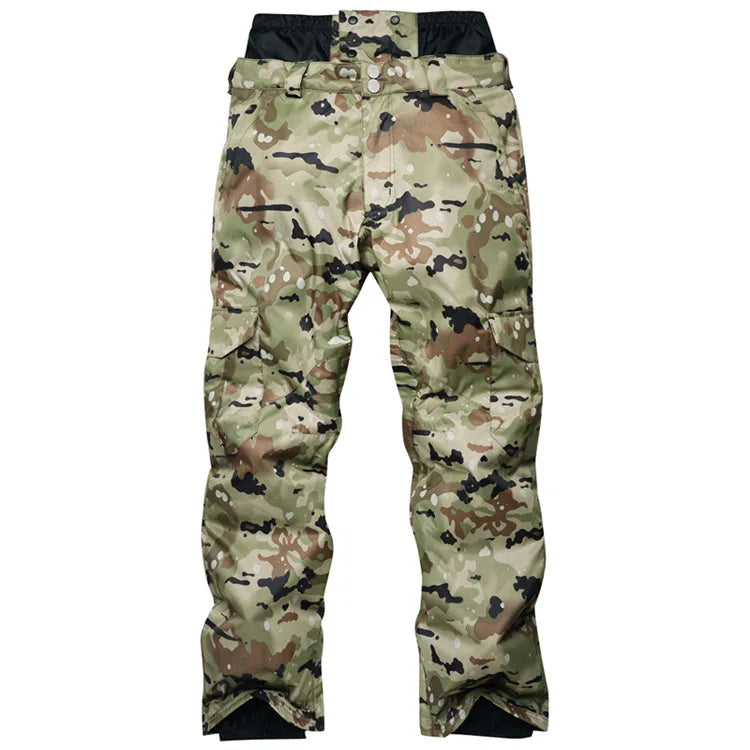 Men's Camouflage Ski Suit Waterproof