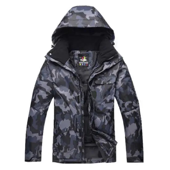 Men's Camouflage Ski Suit Waterproof