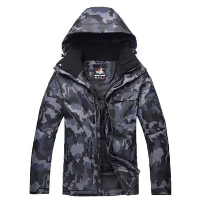 Men's Camouflage Ski Suit Waterproof