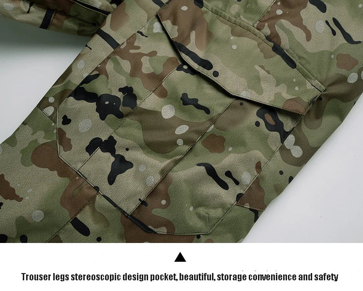 Men's Camouflage Ski Suit Waterproof