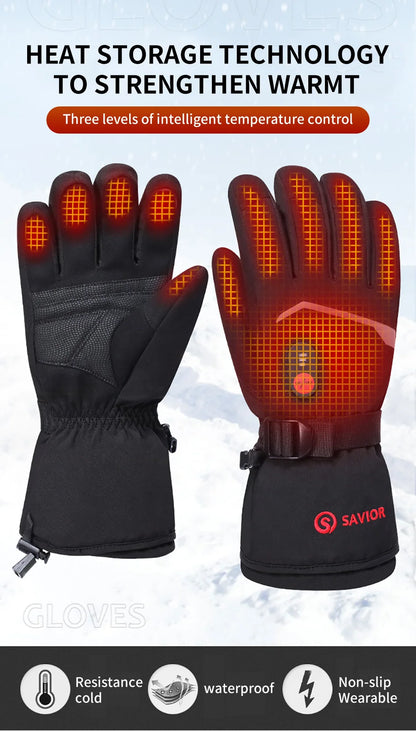 Savior Heat Rechargeable Heated Mittens