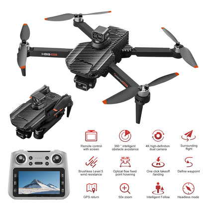 Max Drone 8K HD Three Camera GPS  Obstacle Avoidance