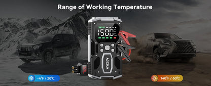 3000A/4000A/5000A Jump Starter External Battery 12V Starting Device