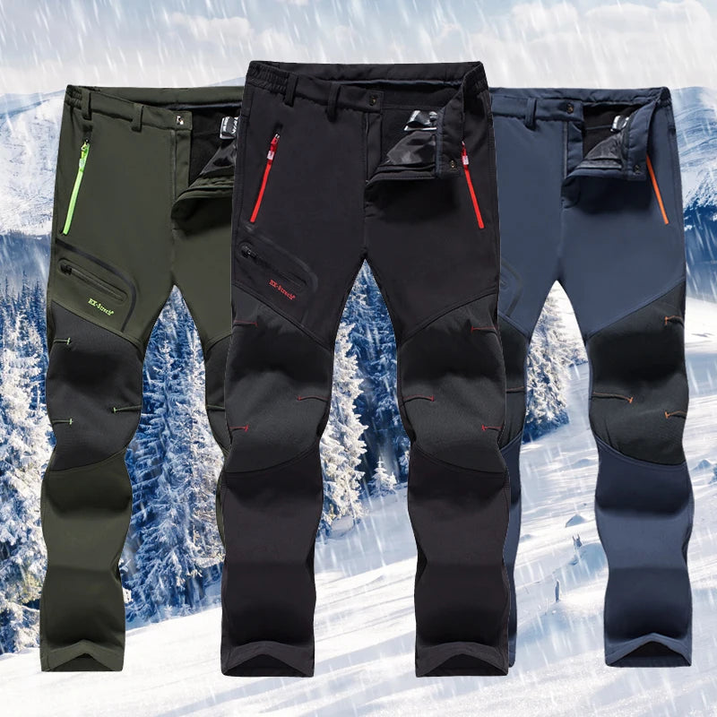 Men's Windproof Waterproof Skiing And Snowboarding Jacket and Pants Set